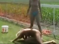 Brutal Catfight video 'Girls friendship ends with a wild catfight and threesome rough sex'